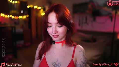 Snapshot of suk_ki chatting on February 25, 1:09 am Lika ginger  Jessy blond   online show from February 25, 1:09 am