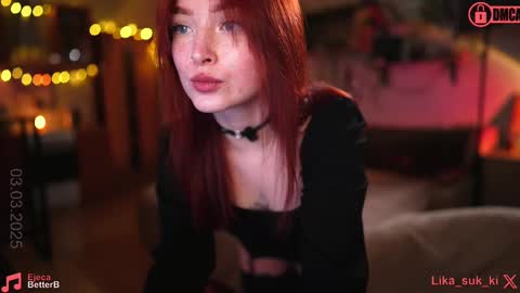 Snapshot of suk_ki chatting on March 3, 4:54 pm Lika ginger  Jessy blond   online show from March 3, 4:54 pm