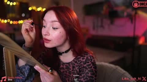 Snapshot of suk_ki chatting on February 28, 1:05 am Lika ginger  Jessy blond   online show from February 28, 1:05 am
