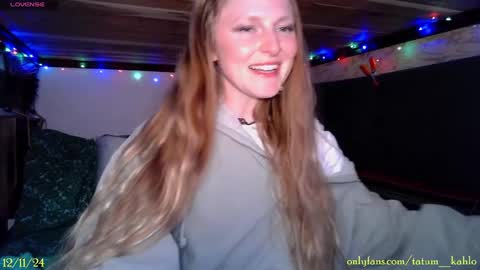 TATUM  ALL MY LINKS  online show from December 11, 9:23 pm