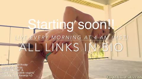 Taylor --  online show from March 5, 11:06 pm