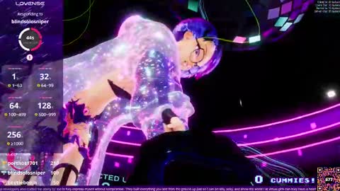 Snapshot of vexruby chatting on September 13, 1:46 am Vex Ruby online show from September 13, 1:46 am