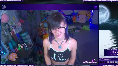 Snapshot of wildwylie chatting on September 11, 2:23 am Wylie Wanderlust online show from September 11, 2:23 am