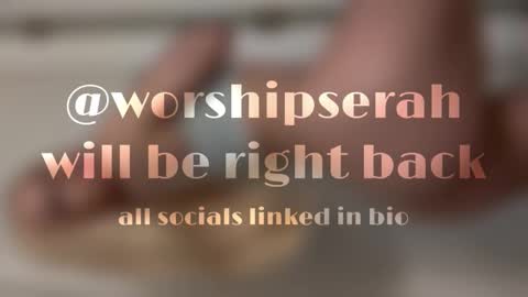 Serah Summers online show from October 15, 11:29 pm