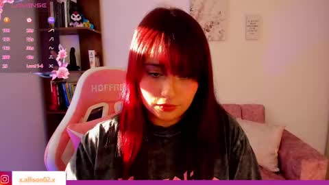 Snapshot of x_allison02x chatting on September 9, 9:36 pm Allison online show from September 9, 9:36 pm