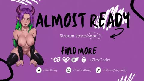 Ziny Cosky online show from May 3, 3:21 am
