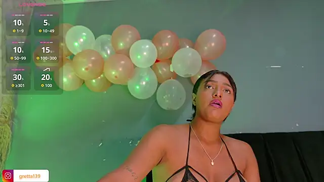  Gretta online show from October 6, 8:13 pm