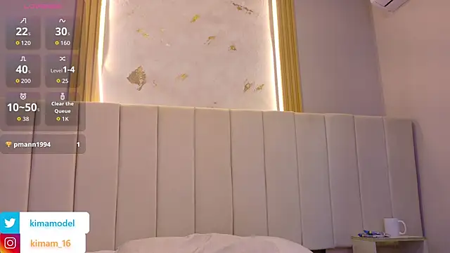 Kima1  online show from January 12, 8:03 pm