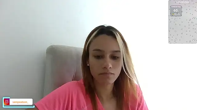 SamanthaWatson online show from October 17, 8:56 pm