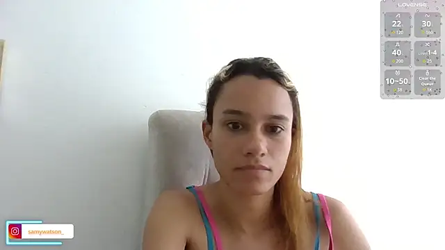 SamanthaWatson online show from October 19, 9:06 pm