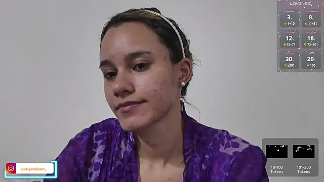 SamanthaWatson online show from November 29, 3:43 am