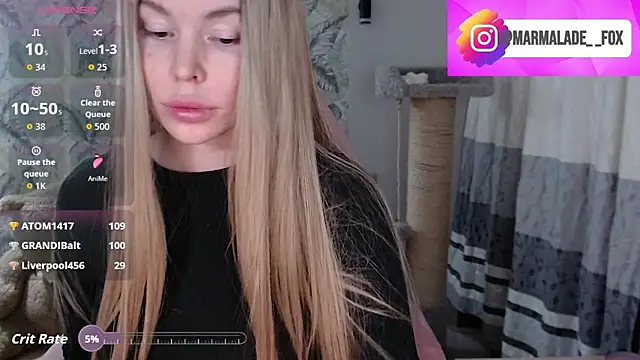 Marmalade Fox online show from March 5, 3:08 pm