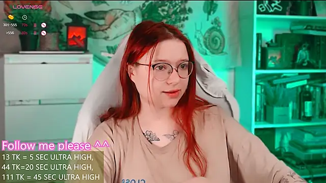 me  hanna online show from December 22, 2:15 am