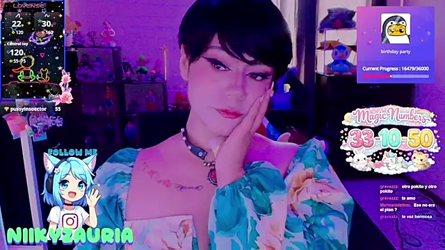  niiky online show from April 15, 3:45 pm