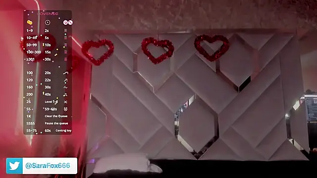 Sara Foxx1 online show from February 19, 7:57 pm