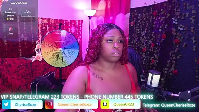 cheriserozequeen online show from September 17, 5:11 pm