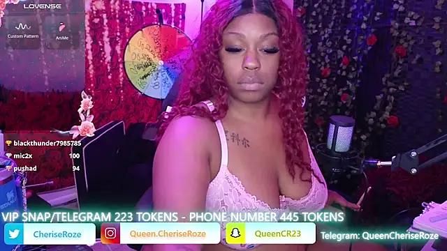 cheriserozequeen online show from September 20, 5:11 pm