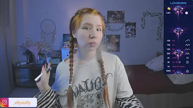 CallMeEffy1 online show from November 27, 7:50 pm