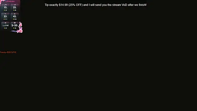 GlitterZOE online show from April 16, 4:17 pm