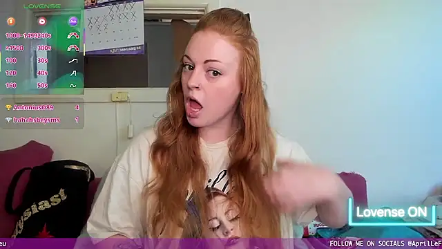 aaprill online show from January 15, 8:20 am