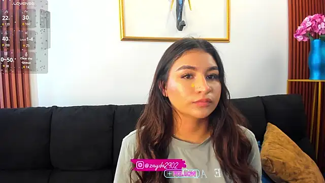 Zayda 1 online show from November 11, 6:05 pm