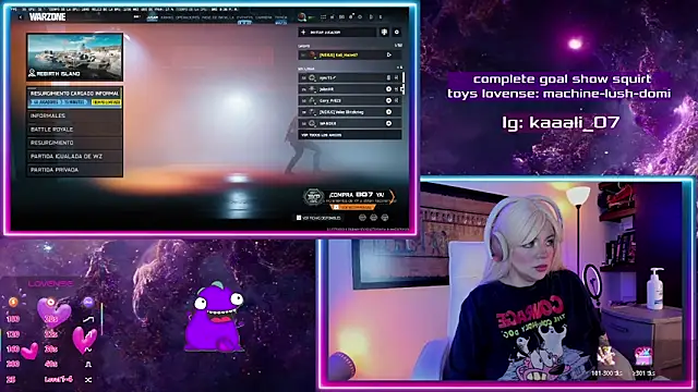 Irinaa Scarlett online show from February 26, 1:37 am