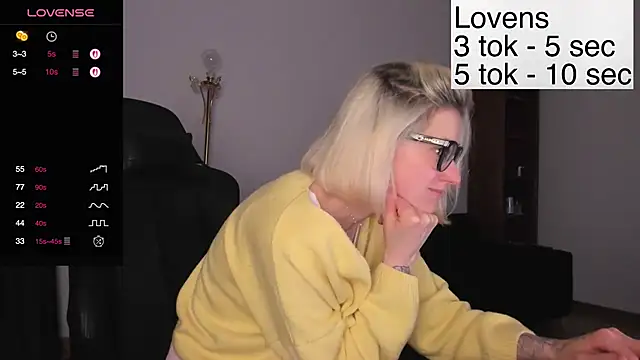 Sexy Sweets online show from November 5, 7:30 pm