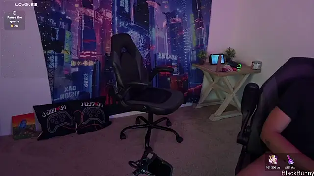 BlackBunny0222 online show from October 19, 1:29 am