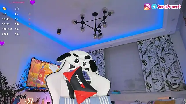 Anna Prince online show from October 5, 4:28 am