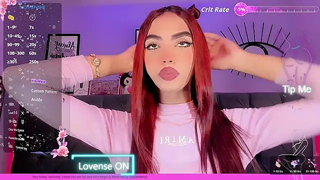 Babyenderlyn online show from November 9, 2:35 pm