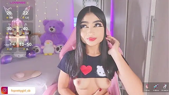 Snapshot of urfavprettygirl chatting on October 12, 8:06 am urfavprettygirl online show from October 12, 8:06 am