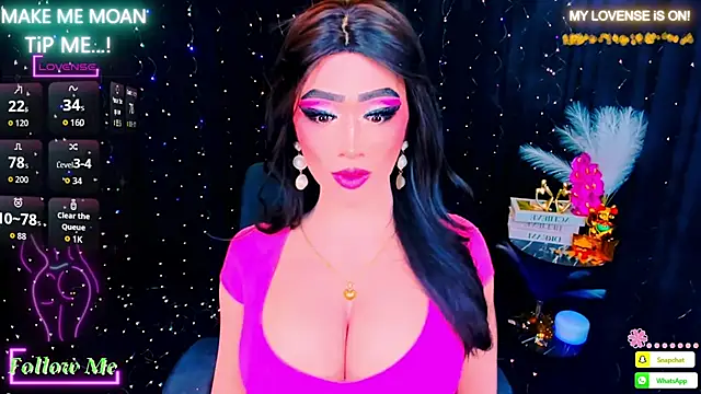 TwittyGIRL giFTED exotic online show from February 4, 8:56 pm