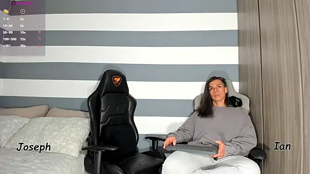 ianandjosephx online show from March 22, 9:37 am