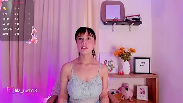 lila rush online show from October 6, 8:57 pm