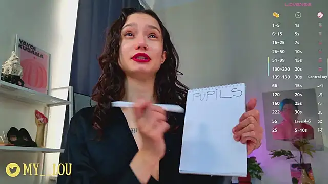 MyLou  online show from April 8, 3:25 pm