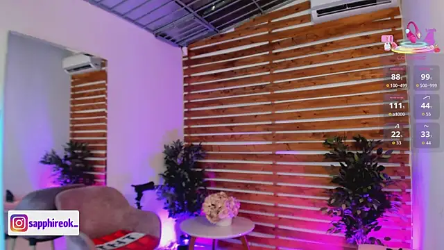 Sapphire Venuss online show from February 5, 1:30 am