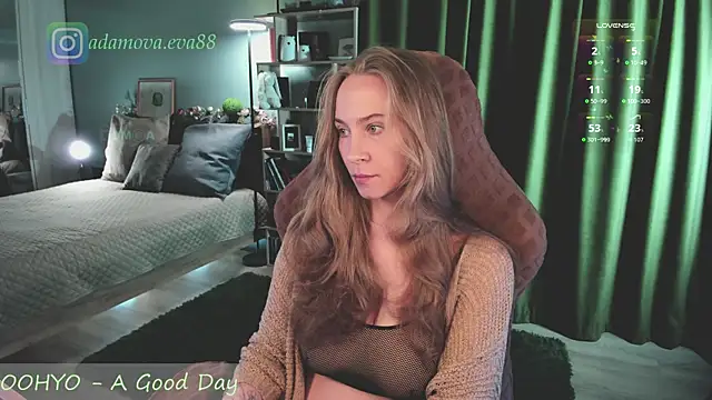  Eva Adama online show from April 5, 7:13 pm