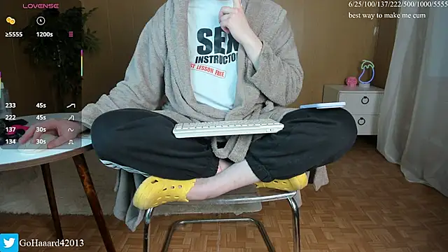 gohaard420 online show from April 9, 3:39 pm