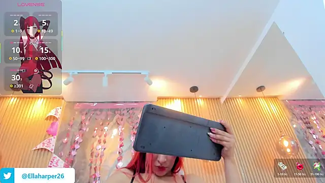 ella harper online show from February 19, 3:39 am