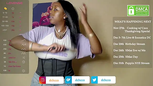 dchcco online show from November 20, 1:50 am