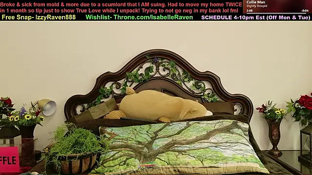 IsabelleRaven online show from March 16, 4:44 pm