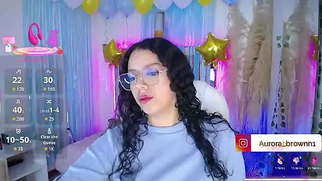 Aurora Brownn online show from September 24, 4:33 am