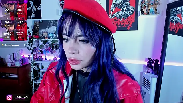 Snapshot of _sakae_ chatting on October 11, 9:47 am  sakae  online show from October 11, 9:47 am