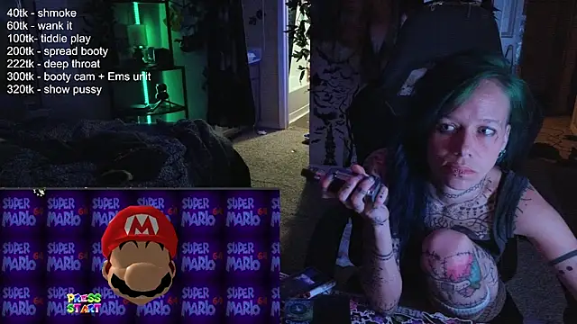 Snapshot of trashbrat chatting on September 26, 9:07 am trashbrat online show from September 26, 9:07 am