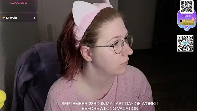 LesyaOxi online show from September 19, 8:35 am