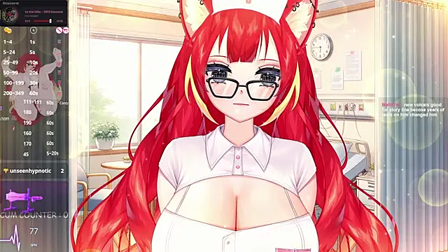 LewdFoxy VT online show from September 18, 1:53 pm