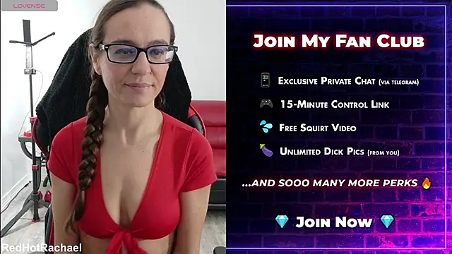 RedHotRachael online show from November 13, 4:39 pm