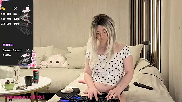 SarahAnnXXX online show from March 17, 9:30 pm