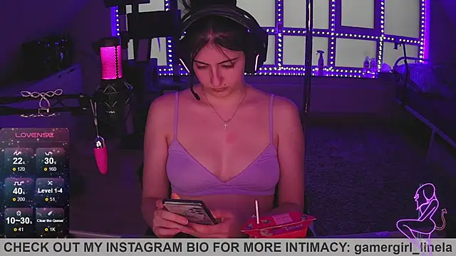 Gamergirl-Linela online show from October 5, 4:45 pm