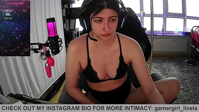 Gamergirl-Linela online show from April 11, 4:32 pm